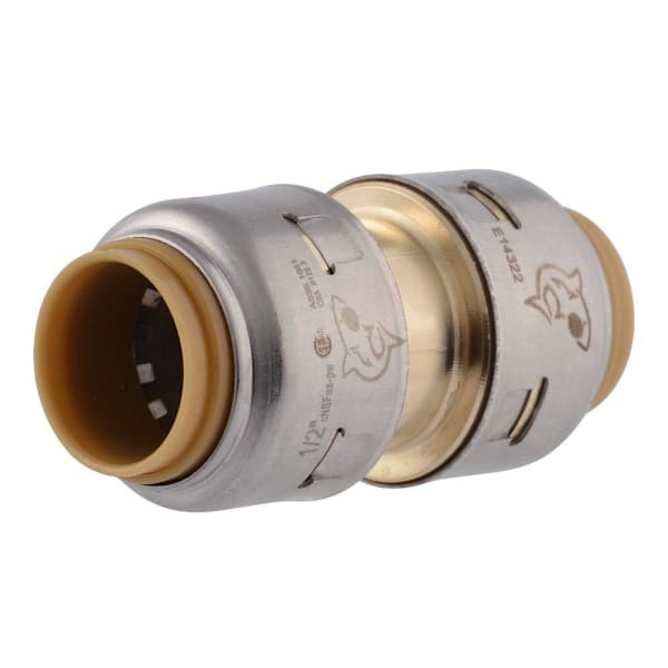 Sharkbite 1/2" X 1/2" Sharkbite Max Coupling
