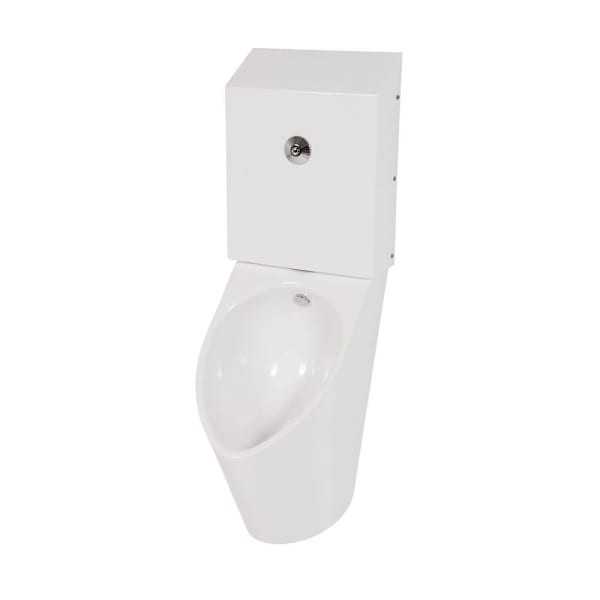 Bestcare Whitehall Ligature-Resistant High Efficiency Urinal, Flush Valve Cover