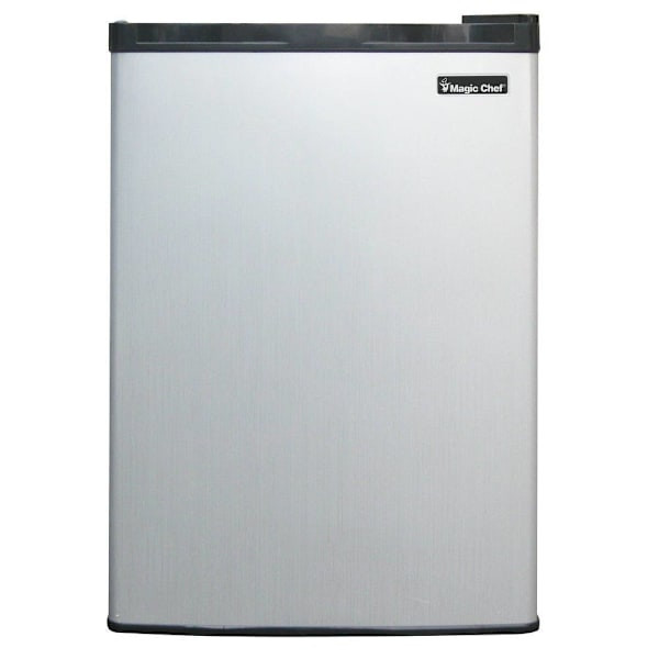 Magic Chef 2.6 cu. ft. Mini Fridge With Chiller - Stainless Look