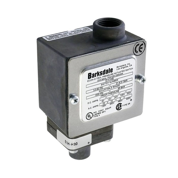 Barksdale 3/90 Pressure Switch 1/4"Npt