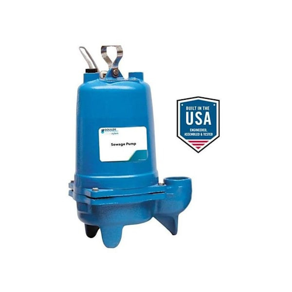 Goulds 3886  Ws Series 1/2-Hp Single Phase Sewage Pump 115-Volts