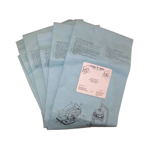 Bissell Biggreen Commercial Bg332844 Wide Area Vacuum Bags Package Of 5