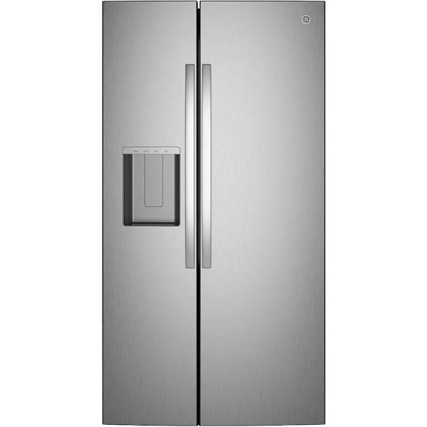 GE 27.9 Cu. Ft. Side-By-Side Refrigerator with Extra Tall Dispenser In-Door
