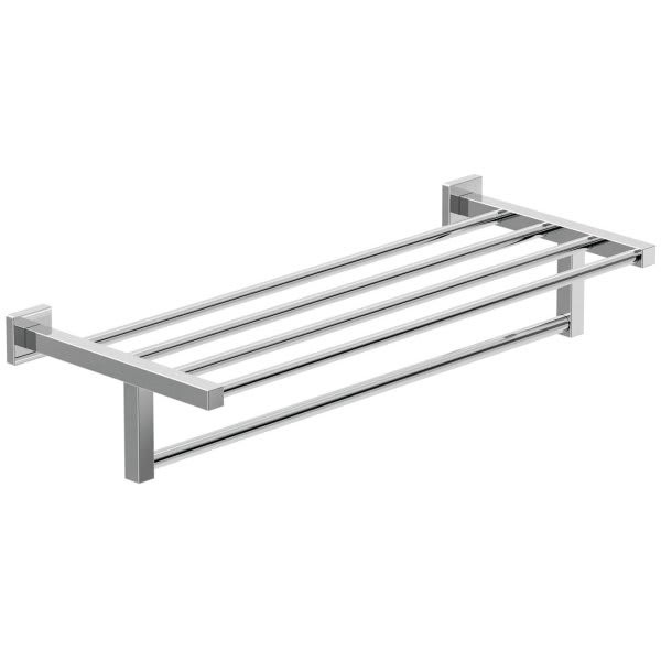 Symmons Duro Wall Mounted Towel Shelf, Chrome Finish