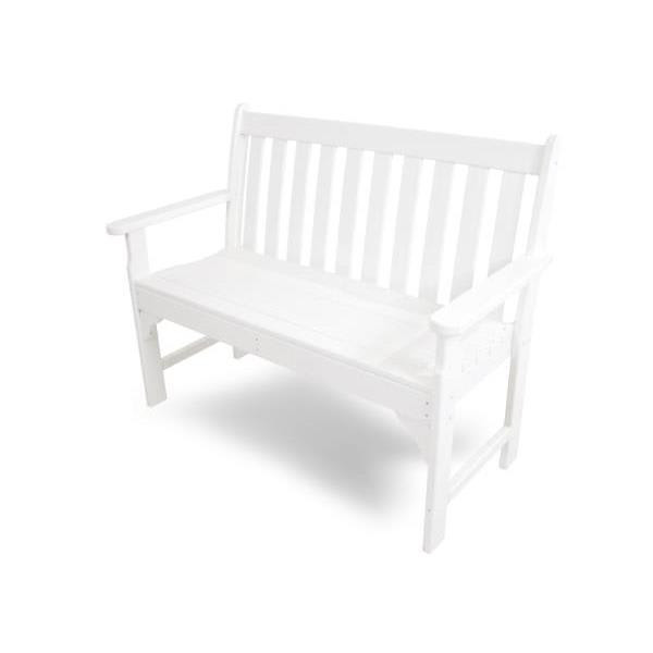 Polywood Vineyard 48" Bench White