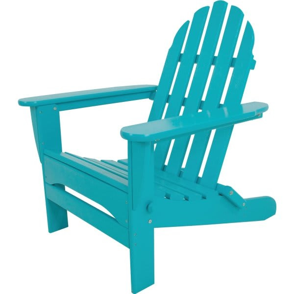 Polywood Classic Folding Adirondack In Aruba
