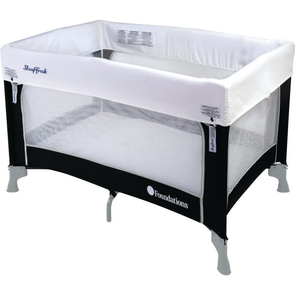 Foundations Snugfresh Celebrity Play Yard Regatta Blue