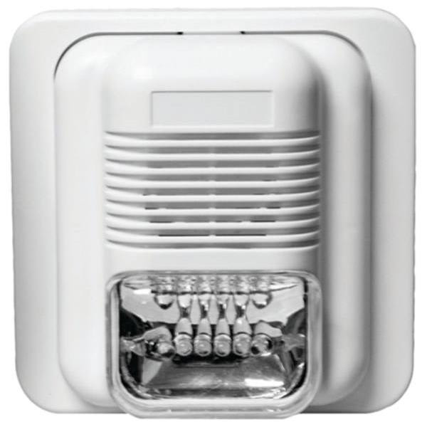 Crest Healthcare Call For Assistance Buzzer/Strobe, 24 Vac, White, 1-Gang