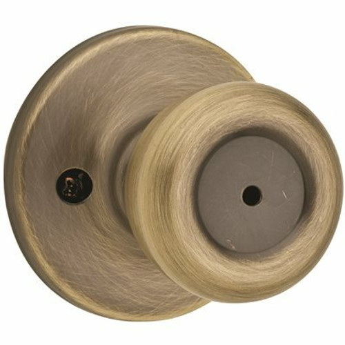 Kwikset Tylo Antique Brass Bed/Bath Door Knob Kwikset Tylo Antique Brass Bed/Bath Door Knob