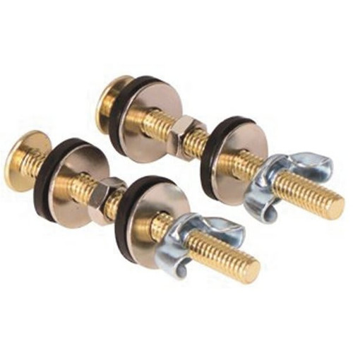 Proplus 5/16 In. X 3 In. Solid Brass Close Coupled Bolt Combination