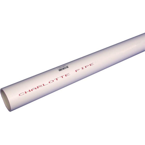 Charlotte Pipe 3/4 In X 10 Ft Pvc Schedule 40 Pressure Plain-End Pipe