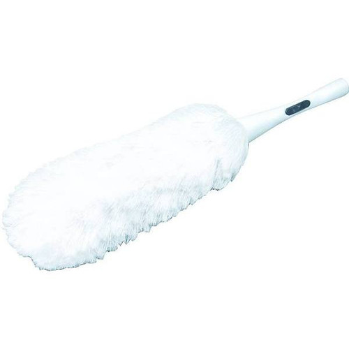 Renown Fluffy Microfiber Duster In White
