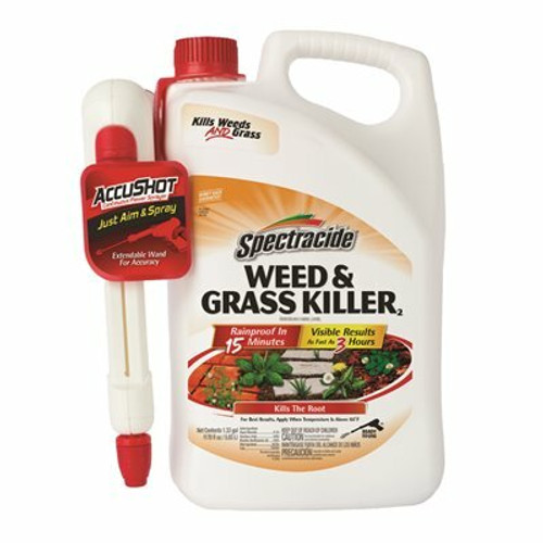 Spectracide Weed and Grass Killer 1.3 gal. Accushot Sprayer Spectracide Weed and Grass Killer 1.3 gal. Accushot Sprayer