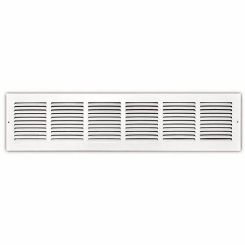 TruAire 30 in. x 6 in. White Stamped Return Air Grille