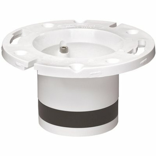 Oatey 4 in. PVC Open Toilet Flange Replacement Oatey 4 in. PVC Open Toilet Flange Replacement