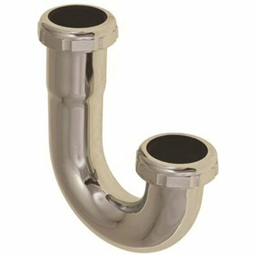 Premier 1-1/4 in. Brass 45-Degree J-Bend, 20-Gauge in Chrome Premier 1-1/4 in. Brass 45-Degree J-Bend, 20-Gauge in Chrome