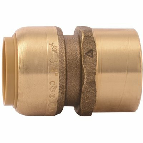 SharkBite 3/4 in. Brass Push-to-Connect Straight Connector, Female NPT SharkBite 3/4 in. Brass Push-to-Connect Straight Connector, Female NPT