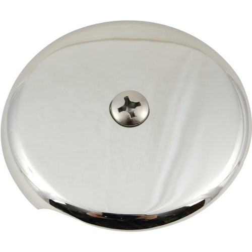Proplus 1-Hole Bathtub Faceplate With Bolts, Chrome-Plated