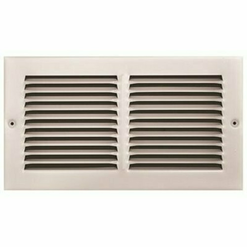 TruAire 12 in. x 6 in. White Stamped Return Air Grille TruAire 12 in. x 6 in. White Stamped Return Air Grille