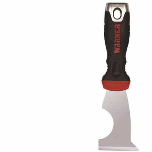 Warner ProGrip 2-1/4 in. 6-in-1 Steel Head Glazier