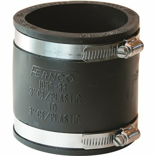 Fernco FLEXIBLE COUPLING 3 IN. Fernco FLEXIBLE COUPLING 3 IN.