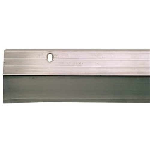 Frost King 1-3/4 In. X 36 In. Silver Aluminum And Triple Seal Viny Door Sweep