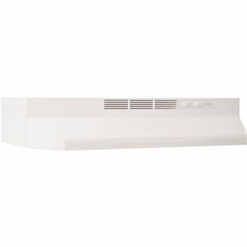 Broan-NuTone 41000 Series 24 in. Ductless Under Cabinet Range Hood with Light in White