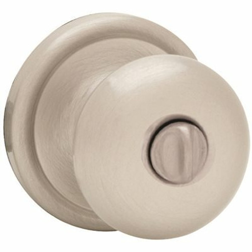 Kwikset Hancock Satin Nickel Privacy Bed/Bath Door Knob Kwikset Hancock Satin Nickel Privacy Bed/Bath Door Knob