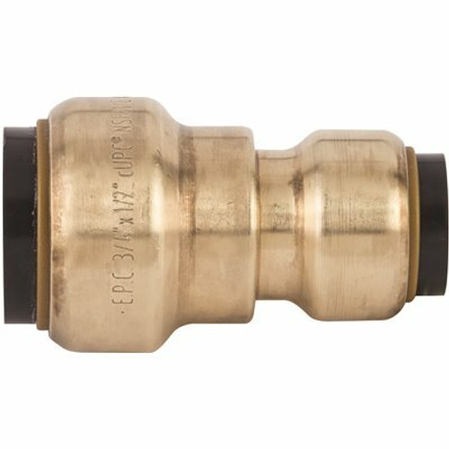 Tectite 3/4 in. x 1/2 in. Brass Push-to-Connect Reducer Coupling Tectite 3/4 in. x 1/2 in. Brass Push-to-Connect Reducer Coupling