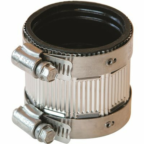Fernco 2 in. x 1-1/2 in. Reducing-Size No-Hub Coupling Fernco 2 in. x 1-1/2 in. Reducing-Size No-Hub Coupling