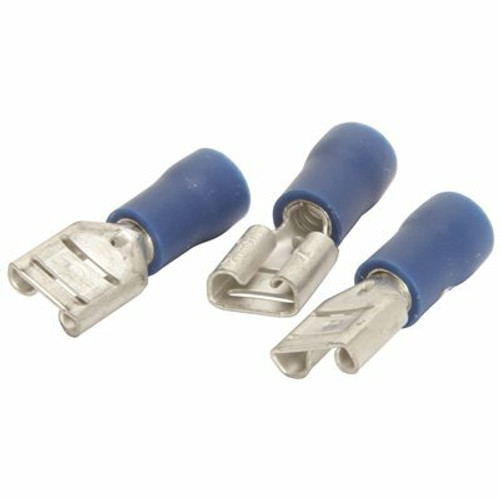 NSi Industries 16-14 AWG Vinyl Insulated Female Disconnect 0.250 in. x 0.032 in. Tab Size in Blue (100-Pack) NSi Industries 16-14 AWG Vinyl Insulated Female Disconnect 0.250 in. x 0.032 in. Tab Size in Blue (100-Pack)