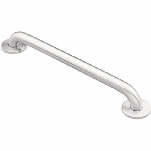 MOEN 18 in. x 1.25 in. Concealed Grab Bar in Stainless
