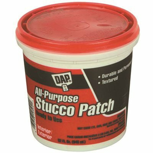 DAP All Purpose Stucco Patch White Quart