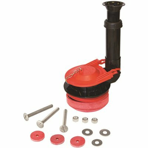 Korky Large 3 in. Adjustable Flush Valve and Tank to Bowl Gasket Kit Korky Large 3 in. Adjustable Flush Valve and Tank to Bowl Gasket Kit