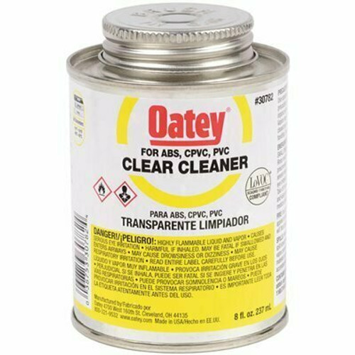 Oatey 8 oz. Clear All-Purpose Pipe Cleaner Oatey 8 oz. Clear All-Purpose Pipe Cleaner