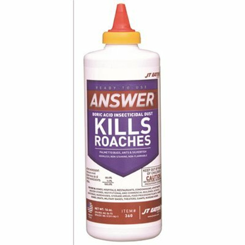 JT Eaton 16 oz. Answer Boric Acid Insecticidal Dust