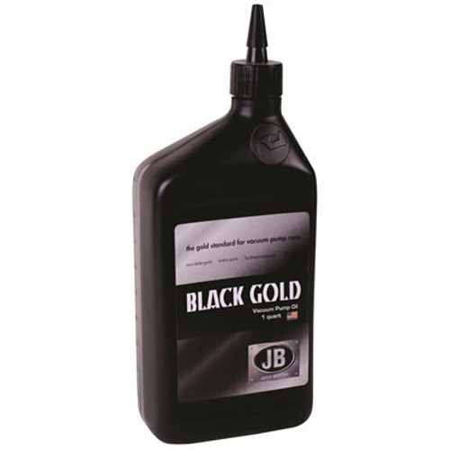 JB INDUSTRIES Vacuum Pump Oil, Black Gold, 1 qt. 12 Per Case JB INDUSTRIES Vacuum Pump Oil, Black Gold, 1 qt. 12 Per Case