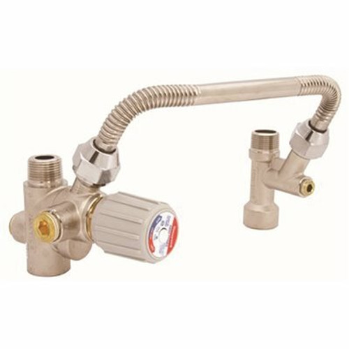 Honeywell Direct Connect Water Heater Kit Including Valve, Tee and 8 in. Flex Connector