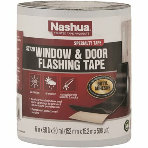 Nashua Tape 6 in. x 50 ft. Window and Door Flashing Tape