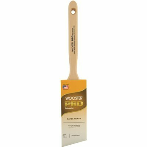 Wooster 2 in. Pro Polyester Angle Sash Brush Wooster 2 in. Pro Polyester Angle Sash Brush