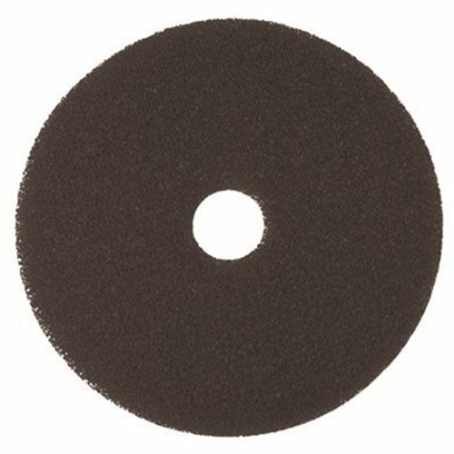 Renown 12 in. Black Stripping Floor Pad (5-Count) Renown 12 in. Black Stripping Floor Pad (5-Count)