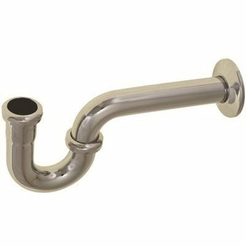 Premier Brass P-Trap with Cleanout, 1-1/2 in., 17-Gauge Chrome Premier Brass P-Trap with Cleanout, 1-1/2 in., 17-Gauge Chrome