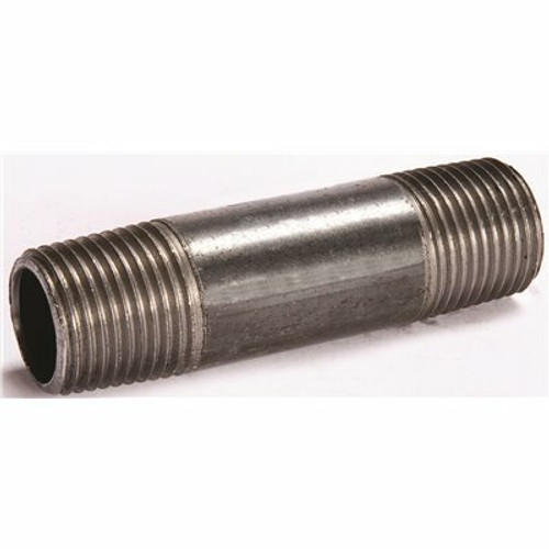 Southland 1/2 in. x 5-1/2 in. Black Steel FTP x FTP Nipple