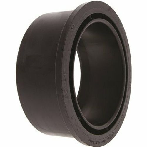 NIBCO 4 in. x 3 in. ABS DWV Spigot x Hub Flush Bushing