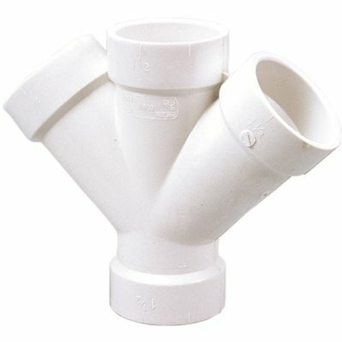 NIBCO 2 in. PVC DWV H x H x H Double Wye NIBCO 2 in. PVC DWV H x H x H Double Wye