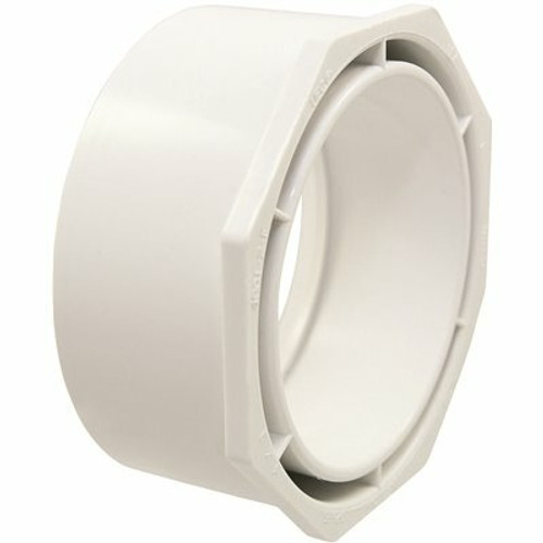 NIBCO 2 in. x 1-1/2 in. PVC DWV Flush Bushing