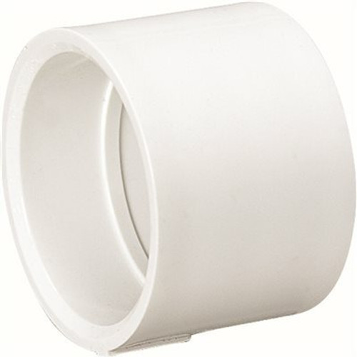 NIBCO 1-1/2 in. PVC DWV Hub x Hub Coupling Fitting NIBCO 1-1/2 in. PVC DWV Hub x Hub Coupling Fitting