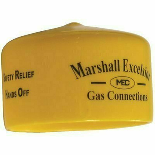MARSHALL EXCELSIOR COMPANY MEC PROTECTIVE CAP .437 IN. ID X .38 IN. OAL YELLOW *