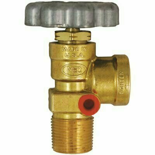 MEC ASME/DOT Service Valve, 3/4 in. MNPT x F.POL, Without Diptube MEC ASME/DOT Service Valve, 3/4 in. MNPT x F.POL, Without Diptube