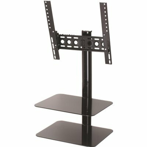 AVF Eco-Mount Tilt and Turn Flat Panel TV Mount with AV Shelving for TVs up to 47 in.